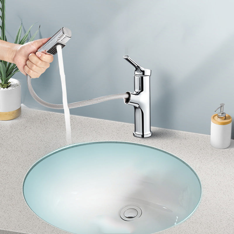 Modern Style Bathroom Sink Overflow Hole Design Oval Ceramic Bathroom Sink Clearhalo 'Bathroom Remodel & Bathroom Fixtures' 'Bathroom Sinks & Faucet Components' 'Bathroom Sinks' 'bathroom_sink' 'Home Improvement' 'home_improvement' 'home_improvement_bathroom_sink' 7291728