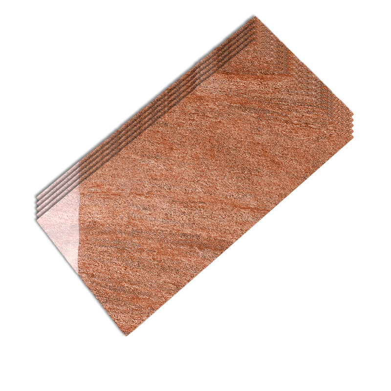 Rectangle Floor Tile Straight Edge Singular Polished Floor Tile for Living Room Brown Clearhalo 'Floor Tiles & Wall Tiles' 'floor_tiles_wall_tiles' 'Flooring 'Home Improvement' 'home_improvement' 'home_improvement_floor_tiles_wall_tiles' Walls and Ceiling' 7291857