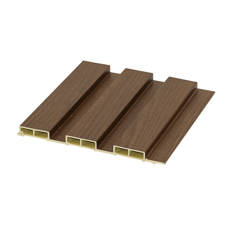 Contemporary Smooth Wall Paneling Staple Installation Waterproof Wall Paneling Walnut 1" Clearhalo 'Flooring 'Home Improvement' 'home_improvement' 'home_improvement_wall_paneling' 'Wall Paneling' 'wall_paneling' 'Walls & Ceilings' Walls and Ceiling' 7292186