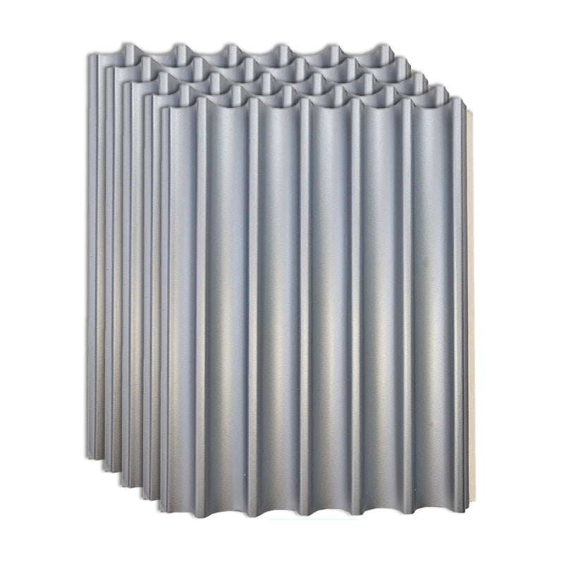 Soundproof Wall Paneling Staple Installation Waterproof Wall Paneling Silver 5-Piece Set Clearhalo 'Flooring 'Home Improvement' 'home_improvement' 'home_improvement_wall_paneling' 'Wall Paneling' 'wall_paneling' 'Walls & Ceilings' Walls and Ceiling' 7292225