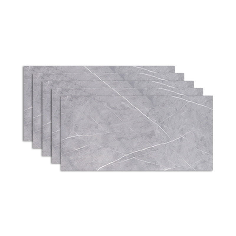 Polygon Field Peel and Stick Backsplash Tile PVC Peel and Stick Tile for Kitchen Grey 30-Piece Set Clearhalo 'Flooring 'Home Improvement' 'home_improvement' 'home_improvement_peel_stick_blacksplash' 'Peel & Stick Backsplash Tile' 'peel_stick_blacksplash' 'Walls & Ceilings' Walls and Ceiling' 7297676