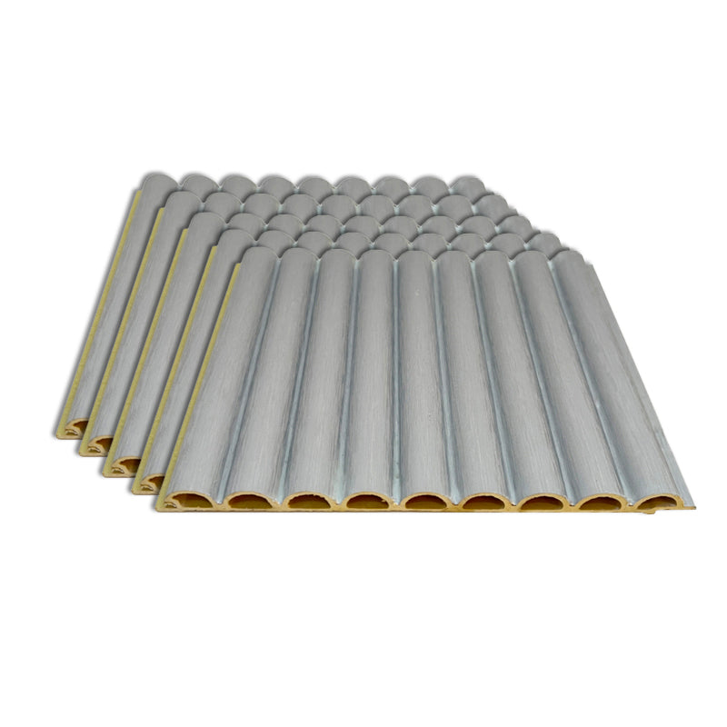 Soundproof Wall Paneling Waterproof Staple Installation Wall Paneling Silver 0.5" 5-Piece Set Clearhalo 'Flooring 'Home Improvement' 'home_improvement' 'home_improvement_wall_paneling' 'Wall Paneling' 'wall_paneling' 'Walls & Ceilings' Walls and Ceiling' 7297803