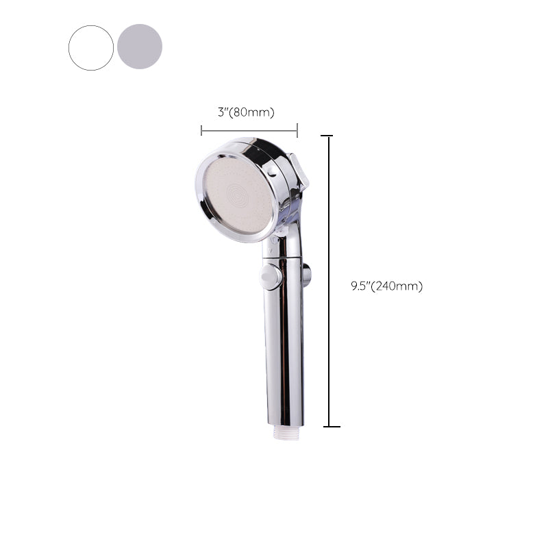 Modern Shower Head Combo Metal Handheld Shower Head for Bathroom Clearhalo 'Bathroom Remodel & Bathroom Fixtures' 'Home Improvement' 'home_improvement' 'home_improvement_shower_heads' 'Shower Heads' 'shower_heads' 'Showers & Bathtubs Plumbing' 'Showers & Bathtubs' 7309049