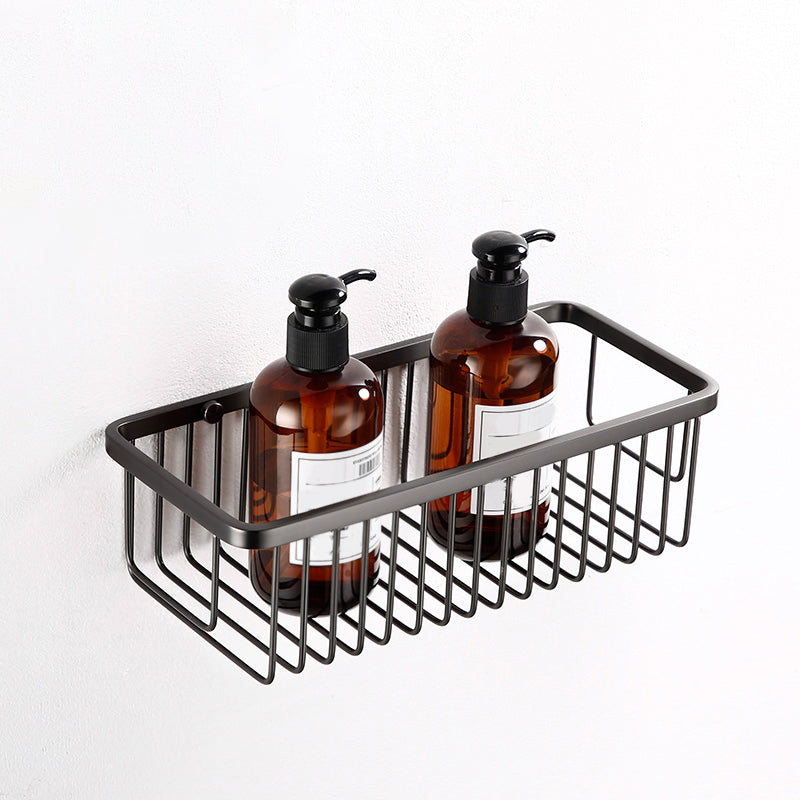 Contemporary Bathroom Accessory As Individual Or As a Set with Towel Bar Square Bath Shelf Clearhalo 'Bathroom Hardware Sets' 'Bathroom Hardware' 'Bathroom Remodel & Bathroom Fixtures' 'bathroom_hardware_sets' 'Home Improvement' 'home_improvement' 'home_improvement_bathroom_hardware_sets' 7317314