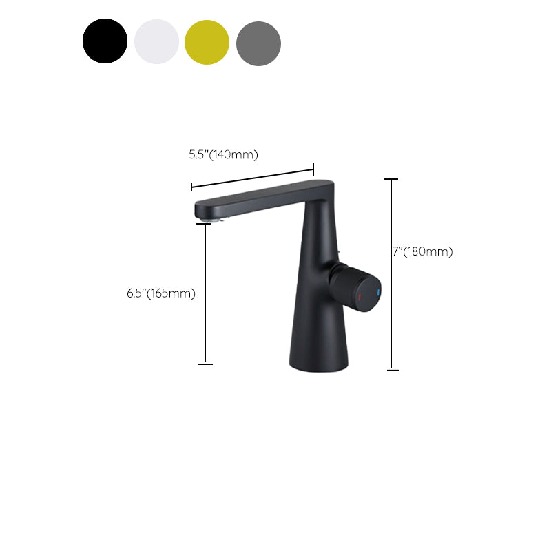 Contemporary Bathroom Faucet Deck Mounted Copper One Handle Fixed Roman Tub Faucet Set Clearhalo 'Bathroom Remodel & Bathroom Fixtures' 'Bathtub Faucets' 'bathtub_faucets' 'Home Improvement' 'home_improvement' 'home_improvement_bathtub_faucets' 7318739