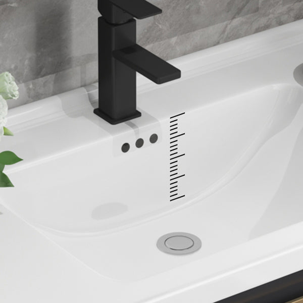 Modern Wall Mount Bathroom Vanity Set Stone Faucet Included Bathroom Vanity Clearhalo 'Bathroom Remodel & Bathroom Fixtures' 'Bathroom Vanities' 'bathroom_vanities' 'Home Improvement' 'home_improvement' 'home_improvement_bathroom_vanities' 7321880