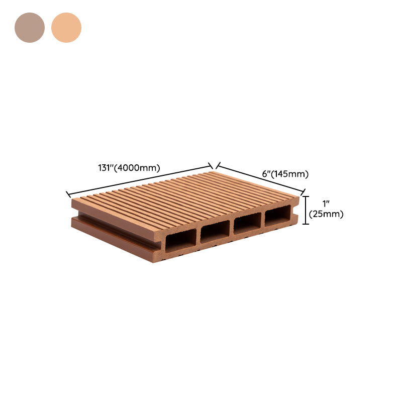 Modern Outdoor Floor Tile Wooden Waterproof Anti Slip Floor Tile Clearhalo 'Flooring 'Hardwood Flooring' 'hardwood_flooring' 'Home Improvement' 'home_improvement' 'home_improvement_hardwood_flooring' Walls and Ceiling' 7323993