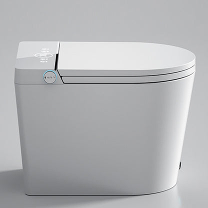 Contemporary Floor Mounted Toilet Heated Seat Included Urine Toilet for Bathroom Clearhalo 'Bathroom Remodel & Bathroom Fixtures' 'Home Improvement' 'home_improvement' 'home_improvement_toilets' 'Toilets & Bidets' 'Toilets' 7324390