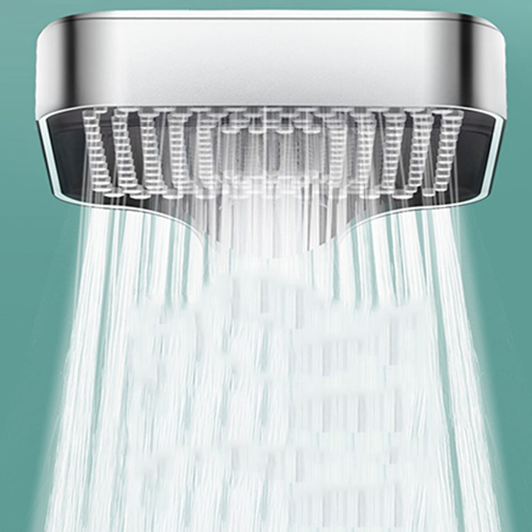 Rectangular Water Filtration Hand Shower 3 Sprays Wall-Mount Hand Shower Clearhalo 'Bathroom Remodel & Bathroom Fixtures' 'Home Improvement' 'home_improvement' 'home_improvement_shower_heads' 'Shower Heads' 'shower_heads' 'Showers & Bathtubs Plumbing' 'Showers & Bathtubs' 7326081