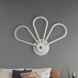 Clover Shaped Bedroom Wall Mount Lighting Acrylic LED Modernist Wall Sconce Lamp in White Clearhalo 'Modern wall lights' 'Modern' 'Wall Lamps & Sconces' 'Wall Lights' Lighting' 733364