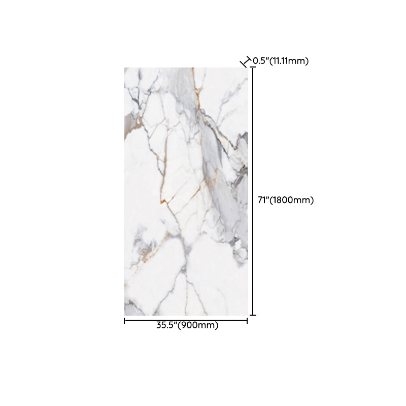 Marble Matte Singular Tile Irregular Fringe Floor and Wall for Home Decor Clearhalo 'Floor Tiles & Wall Tiles' 'floor_tiles_wall_tiles' 'Flooring 'Home Improvement' 'home_improvement' 'home_improvement_floor_tiles_wall_tiles' Walls and Ceiling' 7334657