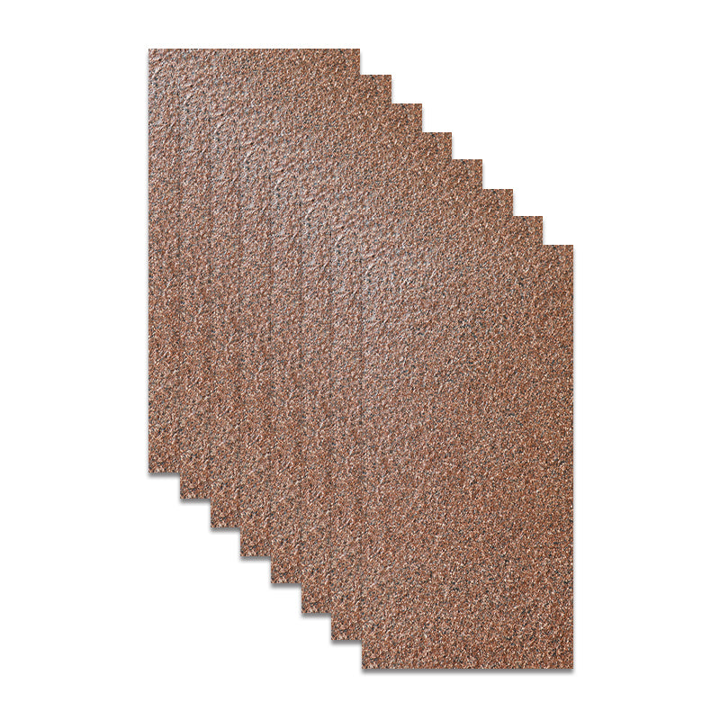 No Pattern Singular Tile Textured Stacked Stone Outdoor Floor Tile Dark Brown 12"L x 24"W 40 Pieces Clearhalo 'Floor Tiles & Wall Tiles' 'floor_tiles_wall_tiles' 'Flooring 'Home Improvement' 'home_improvement' 'home_improvement_floor_tiles_wall_tiles' Walls and Ceiling' 7334724