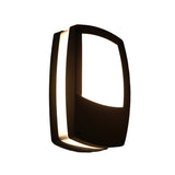 Black Rectangle Wall Lamp Contemporary LED Acrylic Wall Mount Light Fixture for Outdoor Clearhalo 'Modern wall lights' 'Modern' 'Wall Lamps & Sconces' 'Wall Lights' Lighting' 733671