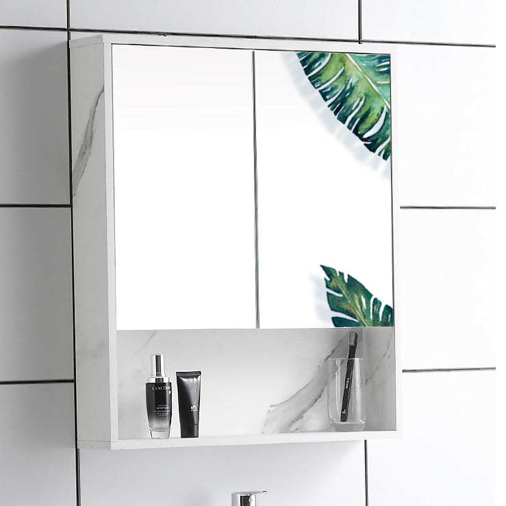 Modern Single Sink Bathroom Vanity White Ceramic Top Rectangular Vanity Set Clearhalo 'Bathroom Remodel & Bathroom Fixtures' 'Bathroom Vanities' 'bathroom_vanities' 'Home Improvement' 'home_improvement' 'home_improvement_bathroom_vanities' 7338034