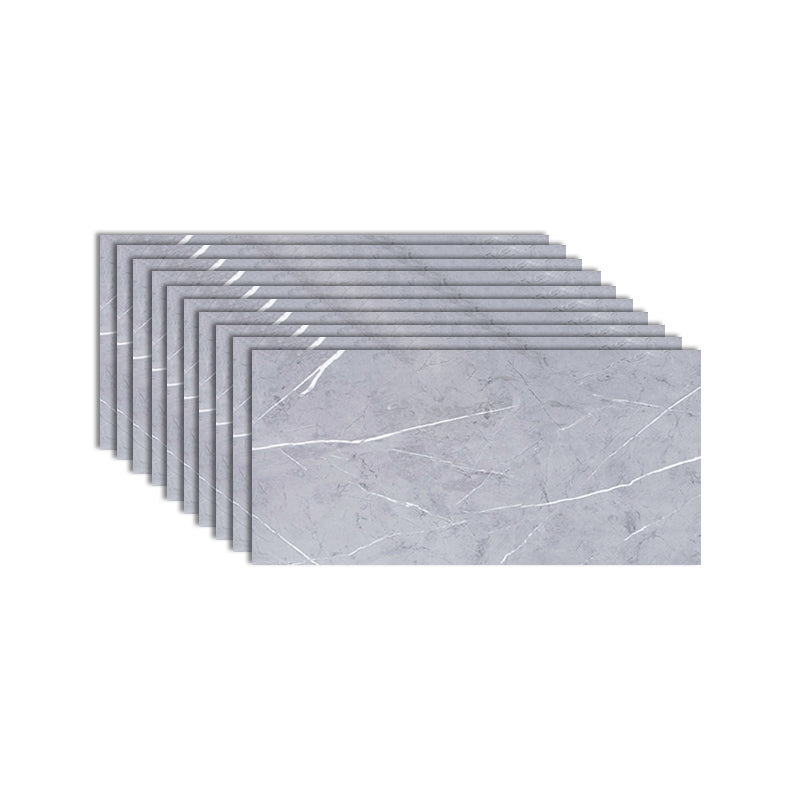 Modern Tin Backsplash Paneling Smooth Glossy Surface Wall Ceiling Board Grey 10-Piece Set Clearhalo 'Flooring 'Home Improvement' 'home_improvement' 'home_improvement_wall_paneling' 'Wall Paneling' 'wall_paneling' 'Walls & Ceilings' Walls and Ceiling' 7339627