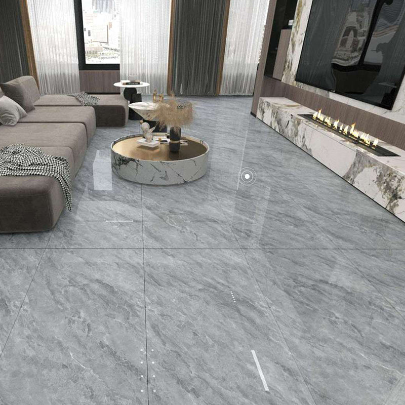 Modern Rectangle White Singular Tile Marble Floor and Wall for Bathroom Clearhalo 'Floor Tiles & Wall Tiles' 'floor_tiles_wall_tiles' 'Flooring 'Home Improvement' 'home_improvement' 'home_improvement_floor_tiles_wall_tiles' Walls and Ceiling' 7340918