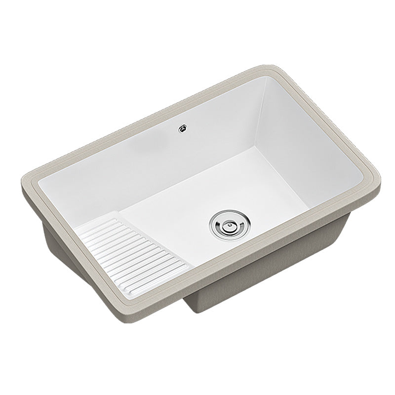 Modern Vessel Lavatory Sink Porcelain with Faucet Bathroom Sink Clearhalo 'Bathroom Remodel & Bathroom Fixtures' 'Bathroom Sinks & Faucet Components' 'Bathroom Sinks' 'bathroom_sink' 'Home Improvement' 'home_improvement' 'home_improvement_bathroom_sink' 7342961