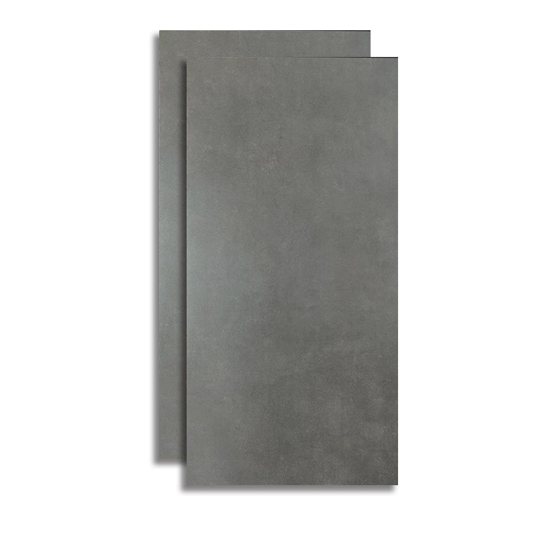 Floor Wall Tile Indoor Glazed Detail Rectangle Porcelain Living Floor Tile Smoke Gray Clearhalo 'Floor Tiles & Wall Tiles' 'floor_tiles_wall_tiles' 'Flooring 'Home Improvement' 'home_improvement' 'home_improvement_floor_tiles_wall_tiles' Walls and Ceiling' 7345577