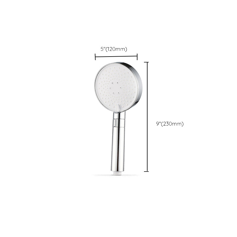 Round Water Filtration Hand Shower Adjustable Water Flow Wall-Mount Hand Shower Clearhalo 'Bathroom Remodel & Bathroom Fixtures' 'Home Improvement' 'home_improvement' 'home_improvement_shower_heads' 'Shower Heads' 'shower_heads' 'Showers & Bathtubs Plumbing' 'Showers & Bathtubs' 7351814