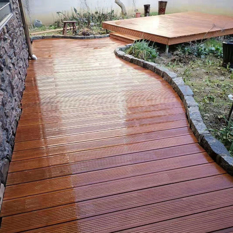 Outdoor Laminate Floor Waterproof Wooden Scratch Resistant Laminate Floor Clearhalo 'Flooring 'Home Improvement' 'home_improvement' 'home_improvement_laminate_flooring' 'Laminate Flooring' 'laminate_flooring' Walls and Ceiling' 7354090