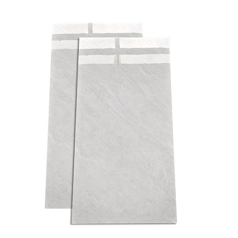 Rectangle Matte Singular Tile Marble Light Gray Tile for Home Decor Grey Clearhalo 'Floor Tiles & Wall Tiles' 'floor_tiles_wall_tiles' 'Flooring 'Home Improvement' 'home_improvement' 'home_improvement_floor_tiles_wall_tiles' Walls and Ceiling' 7354843