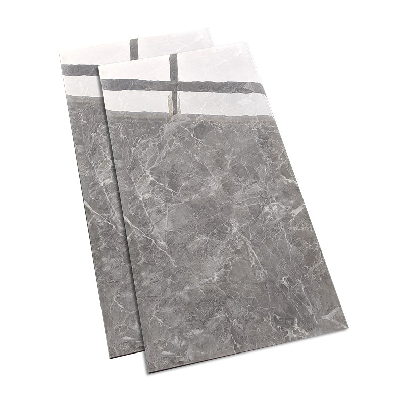 Rectangle Matte Singular Tile Marble Light Gray Tile for Home Decor Light Gray Clearhalo 'Floor Tiles & Wall Tiles' 'floor_tiles_wall_tiles' 'Flooring 'Home Improvement' 'home_improvement' 'home_improvement_floor_tiles_wall_tiles' Walls and Ceiling' 7354849