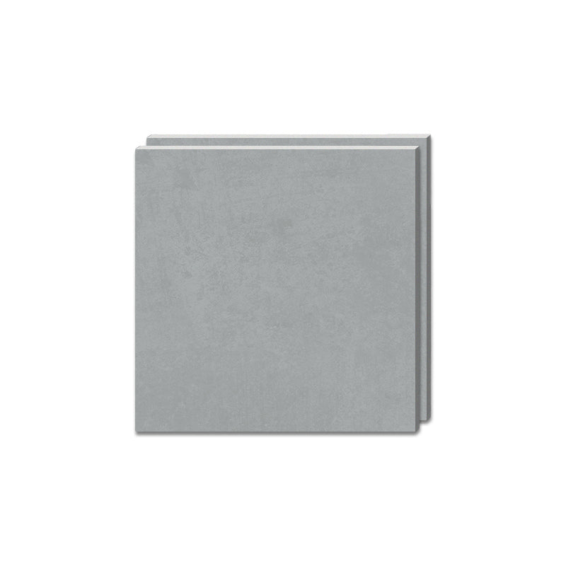 Matte Rectangular Singular Tile Cement Straight Edge Floor Tile Grey 24"L x 24"W Clearhalo 'Floor Tiles & Wall Tiles' 'floor_tiles_wall_tiles' 'Flooring 'Home Improvement' 'home_improvement' 'home_improvement_floor_tiles_wall_tiles' Walls and Ceiling' 7354885