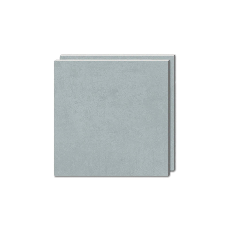 Matte Rectangular Singular Tile Cement Straight Edge Floor Tile Light Green 24"L x 24"W Clearhalo 'Floor Tiles & Wall Tiles' 'floor_tiles_wall_tiles' 'Flooring 'Home Improvement' 'home_improvement' 'home_improvement_floor_tiles_wall_tiles' Walls and Ceiling' 7354888