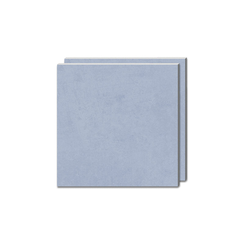 Matte Rectangular Singular Tile Cement Straight Edge Floor Tile Light Blue 24"L x 24"W Clearhalo 'Floor Tiles & Wall Tiles' 'floor_tiles_wall_tiles' 'Flooring 'Home Improvement' 'home_improvement' 'home_improvement_floor_tiles_wall_tiles' Walls and Ceiling' 7354889