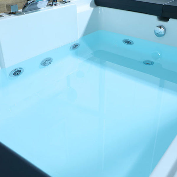 Modern Style Rectangular Bath Acrylic Soaking Drop-in Bathtub Clearhalo 'Bathroom Remodel & Bathroom Fixtures' 'Bathtubs' 'Home Improvement' 'home_improvement' 'home_improvement_bathtubs' 'Showers & Bathtubs' 7359887