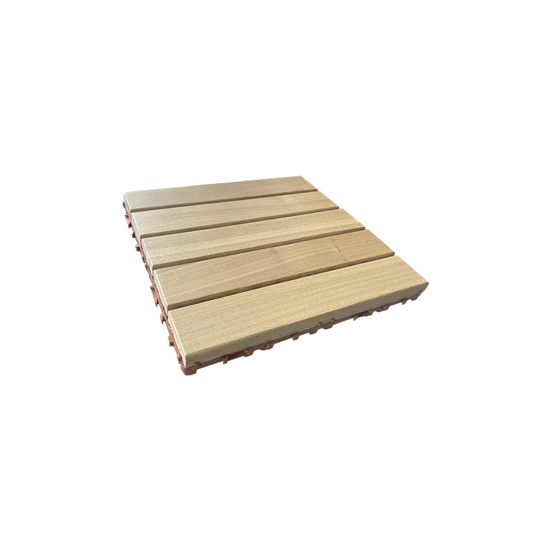 Square Plank Flooring Click-Locking Water Resistant Hardwood Flooring Light Wood Straight Row Clearhalo 'Flooring 'Hardwood Flooring' 'hardwood_flooring' 'Home Improvement' 'home_improvement' 'home_improvement_hardwood_flooring' Walls and Ceiling' 7362507