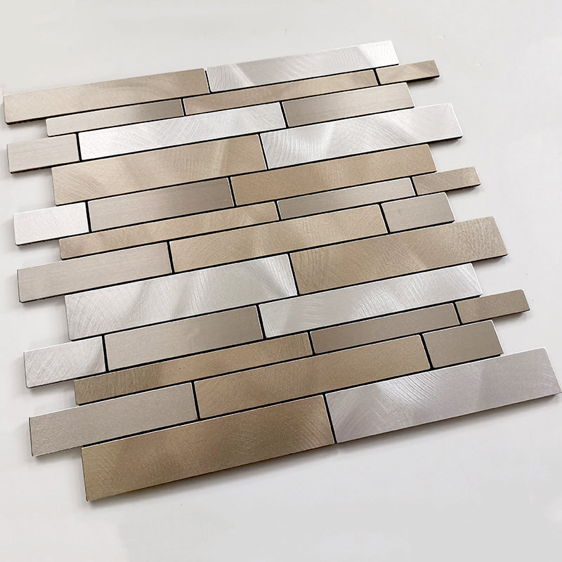 Modern Subway Tile Peel and Stick Backsplash Tile for Kitchen Clearhalo 'Flooring 'Home Improvement' 'home_improvement' 'home_improvement_peel_stick_blacksplash' 'Peel & Stick Backsplash Tile' 'peel_stick_blacksplash' 'Walls & Ceilings' Walls and Ceiling' 7363767