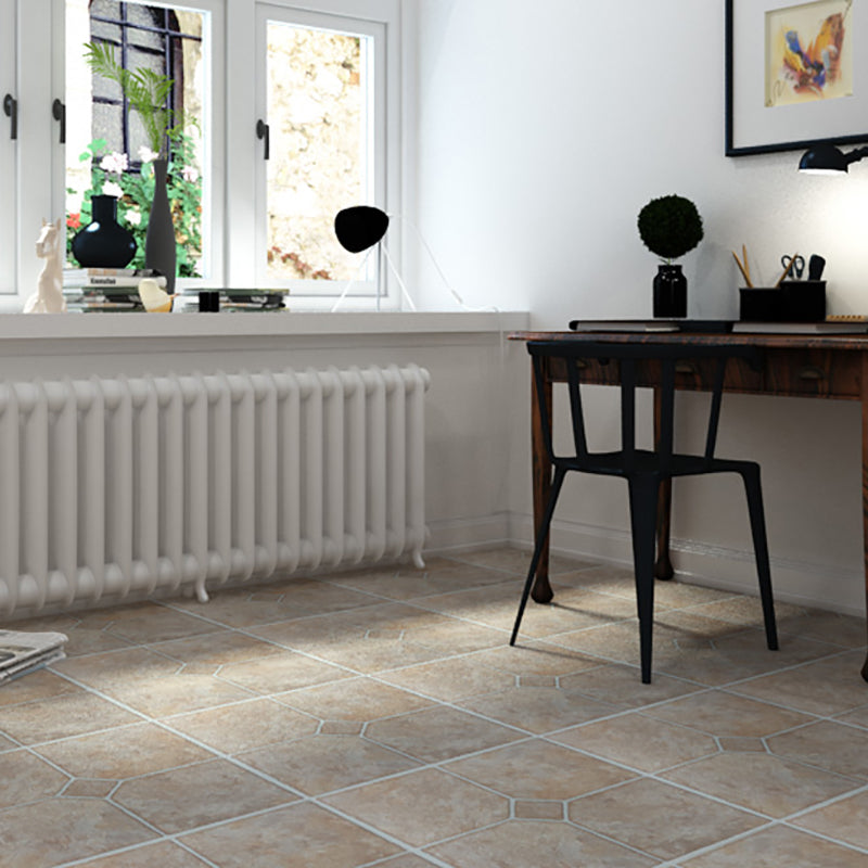 Modern Stone Look Plastic Floor Water Resistant Square Edge Floor Tiles Clearhalo 'Flooring 'Home Improvement' 'home_improvement' 'home_improvement_vinyl_flooring' 'Vinyl Flooring' 'vinyl_flooring' Walls and Ceiling' 7364888