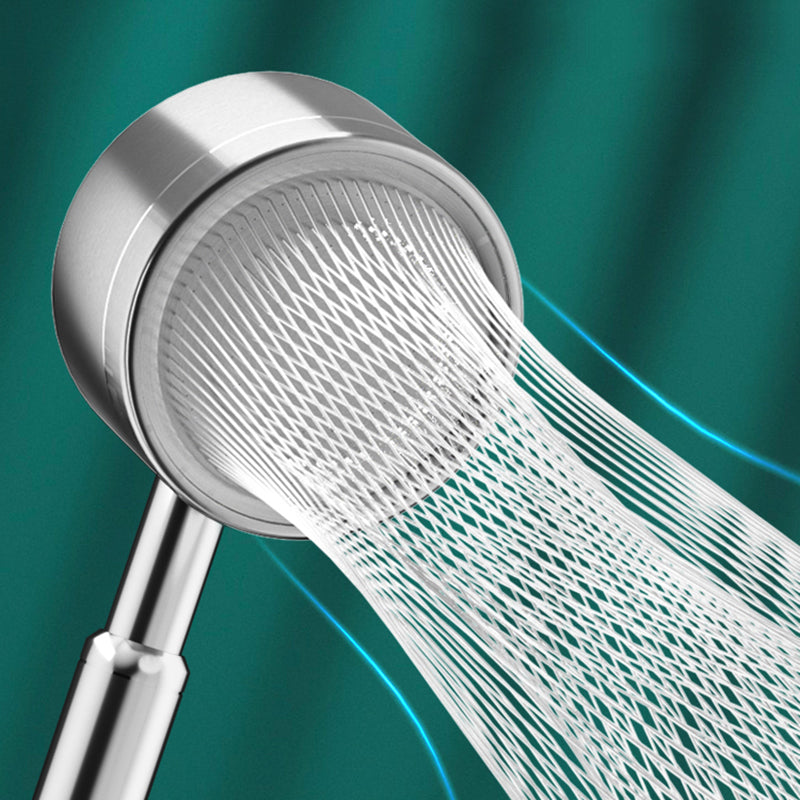 Modern Shower Head Combo Stainless Steel Handheld Shower Head for Bathroom Clearhalo 'Bathroom Remodel & Bathroom Fixtures' 'Home Improvement' 'home_improvement' 'home_improvement_shower_heads' 'Shower Heads' 'shower_heads' 'Showers & Bathtubs Plumbing' 'Showers & Bathtubs' 7367021