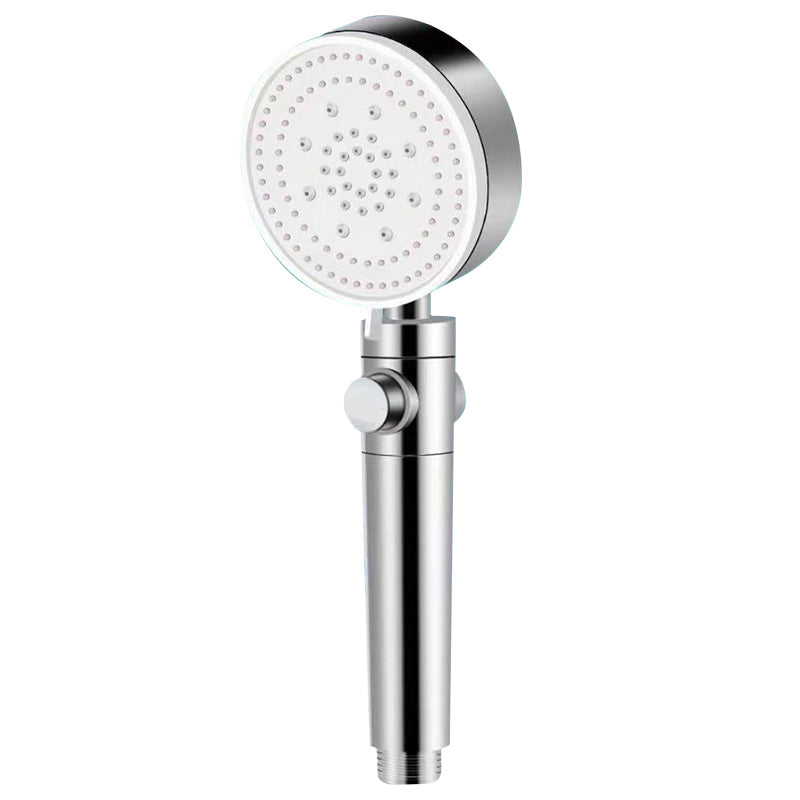 Metal Shower Head Combo Modern Adjustable Spray Pattern Handheld Shower Head Clearhalo 'Bathroom Remodel & Bathroom Fixtures' 'Home Improvement' 'home_improvement' 'home_improvement_shower_heads' 'Shower Heads' 'shower_heads' 'Showers & Bathtubs Plumbing' 'Showers & Bathtubs' 7367049