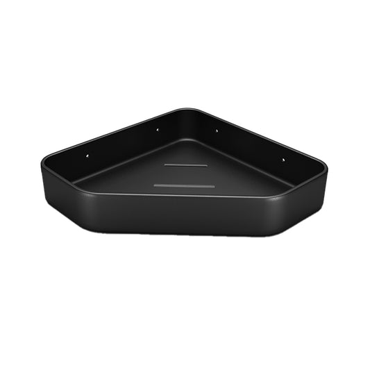 Matte Black Bathroom Accessory Set Modern Anti-rust 1/2/3 - Piece Bath Shelf Clearhalo 'Bathroom Hardware Sets' 'Bathroom Hardware' 'Bathroom Remodel & Bathroom Fixtures' 'bathroom_hardware_sets' 'Home Improvement' 'home_improvement' 'home_improvement_bathroom_hardware_sets' 7369746