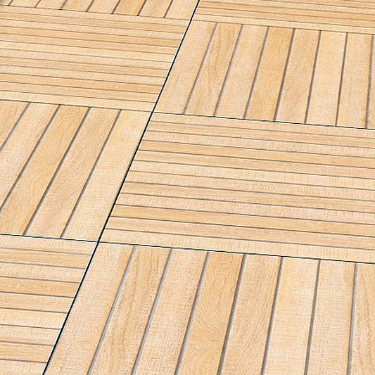 Outdoor Deck Tiles Composite Snapping Stripe Wooden Deck Tiles Clearhalo 'Home Improvement' 'home_improvement' 'home_improvement_outdoor_deck_tiles_planks' 'Outdoor Deck Tiles & Planks' 'Outdoor Flooring & Tile' 'Outdoor Remodel' 'outdoor_deck_tiles_planks' 7370533