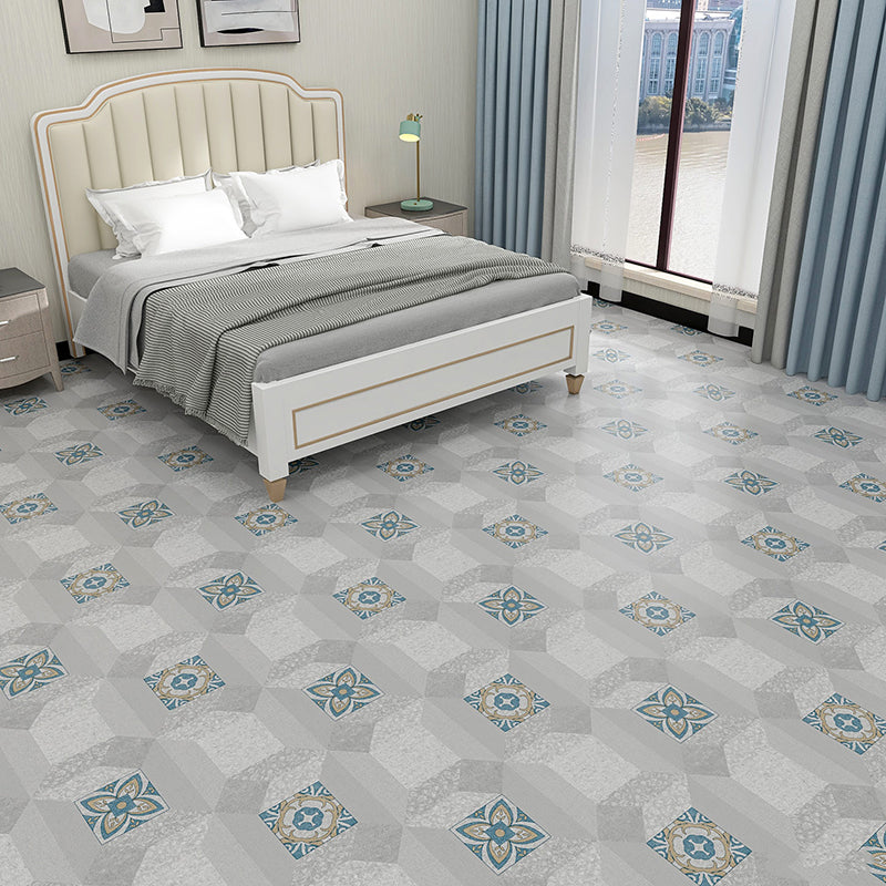 Fabric Look Plastic Floor Water Resistant Square Edge Floor Tiles Clearhalo 'Flooring 'Home Improvement' 'home_improvement' 'home_improvement_vinyl_flooring' 'Vinyl Flooring' 'vinyl_flooring' Walls and Ceiling' 7373470