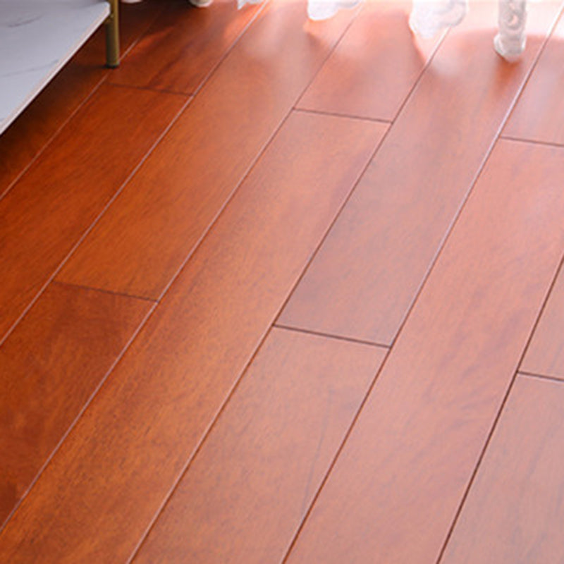 Modern Wood Flooring Tiles Click-Locking Water Resistant Side Trim Piece Brown Yellow Clearhalo 'Flooring 'Hardwood Flooring' 'hardwood_flooring' 'Home Improvement' 'home_improvement' 'home_improvement_hardwood_flooring' Walls and Ceiling' 7376670