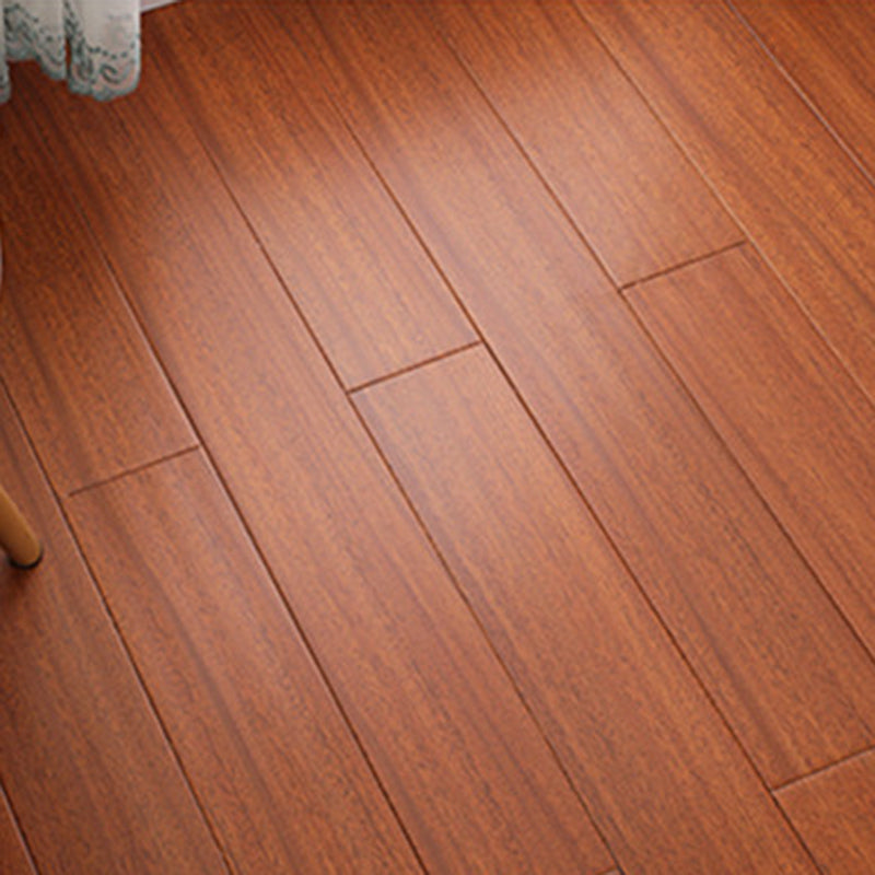 Modern Wood Flooring Tiles Click-Locking Water Resistant Side Trim Piece Brown Clearhalo 'Flooring 'Hardwood Flooring' 'hardwood_flooring' 'Home Improvement' 'home_improvement' 'home_improvement_hardwood_flooring' Walls and Ceiling' 7376680