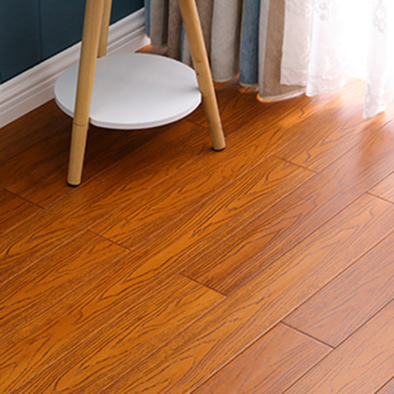 Modern Flooring Planks Water Resistant Click-Locking Hardwood Deck Tiles Teak Clearhalo 'Flooring 'Hardwood Flooring' 'hardwood_flooring' 'Home Improvement' 'home_improvement' 'home_improvement_hardwood_flooring' Walls and Ceiling' 7376701