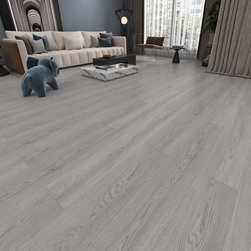 Laminate Flooring Wooden Click-clock Scratch Resistant Laminate Flooring Grey Clearhalo 'Flooring 'Home Improvement' 'home_improvement' 'home_improvement_laminate_flooring' 'Laminate Flooring' 'laminate_flooring' Walls and Ceiling' 7377699