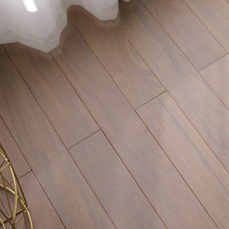 Modern Wood Floor Tile Click-Locking Water Resistant Plank Flooring Brown Clearhalo 'Flooring 'Hardwood Flooring' 'hardwood_flooring' 'Home Improvement' 'home_improvement' 'home_improvement_hardwood_flooring' Walls and Ceiling' 7381151