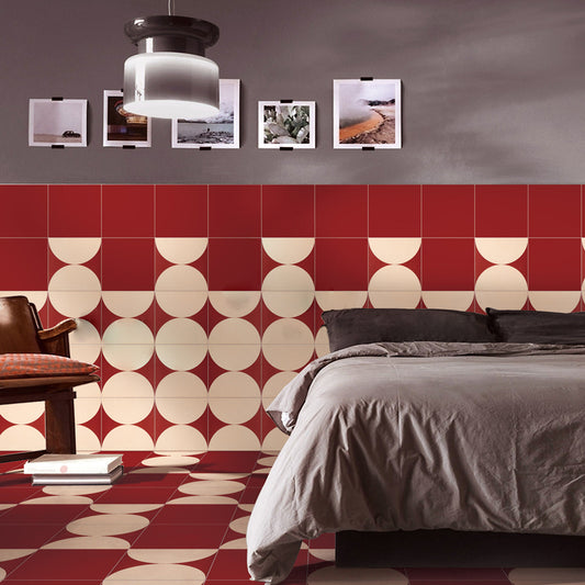 Modern Style Waterproof Floor Tile Geometric Pattern Straight Edge Square Floor Tile Clearhalo 'Floor Tiles & Wall Tiles' 'floor_tiles_wall_tiles' 'Flooring 'Home Improvement' 'home_improvement' 'home_improvement_floor_tiles_wall_tiles' Walls and Ceiling' 7387970