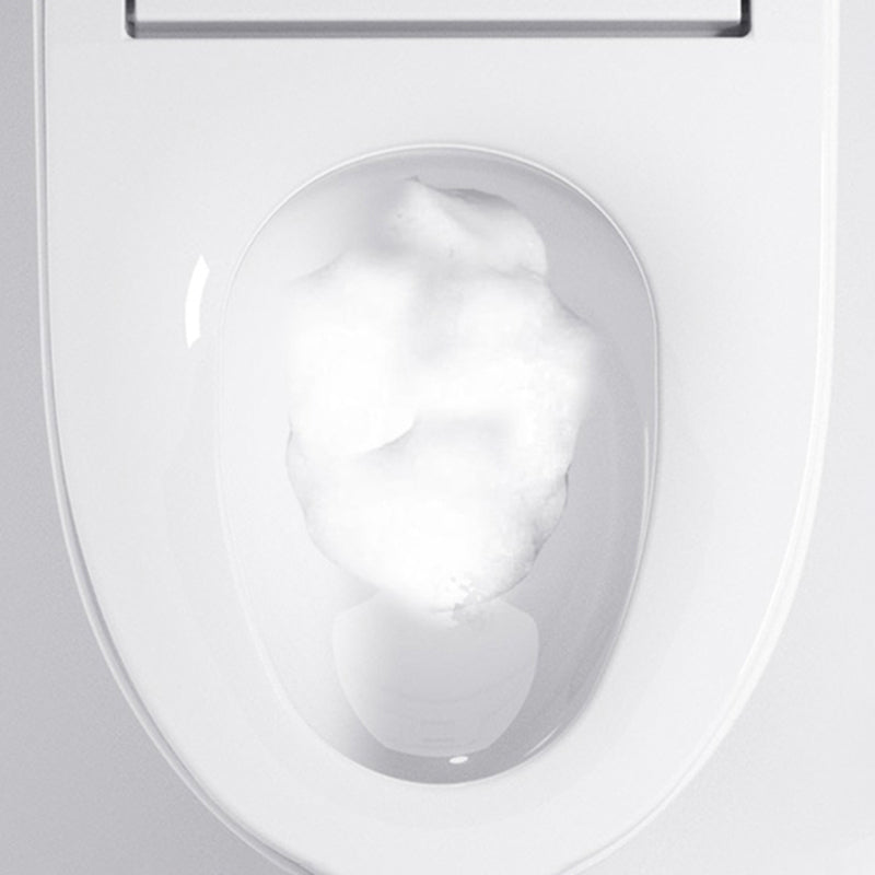 Elongated All-in-One Bidet White Ceramic Smart Toilet Bidet with Heated Seat Clearhalo 'Bathroom Remodel & Bathroom Fixtures' 'Bidets' 'Home Improvement' 'home_improvement' 'home_improvement_bidets' 'Toilets & Bidets' 7389919