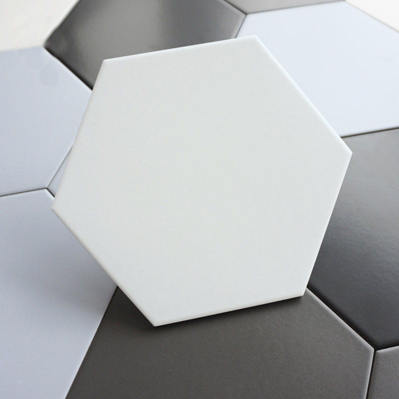 Contemporary Style Waterproof Floor Tile Straight Edge Hexagon Floor Tile Clearhalo 'Floor Tiles & Wall Tiles' 'floor_tiles_wall_tiles' 'Flooring 'Home Improvement' 'home_improvement' 'home_improvement_floor_tiles_wall_tiles' Walls and Ceiling' 7392443