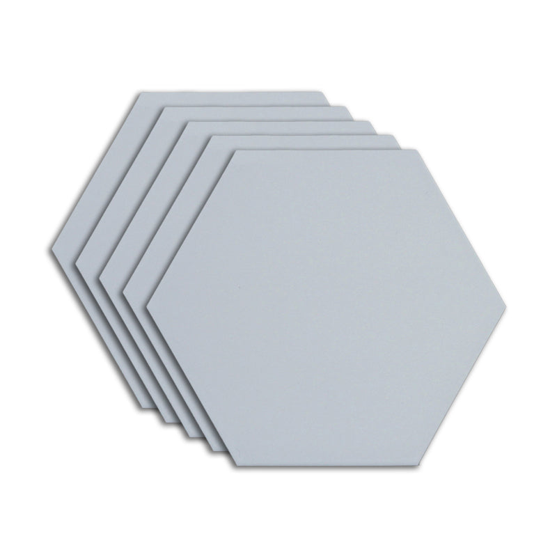 Contemporary Style Waterproof Floor Tile Straight Edge Hexagon Floor Tile Light Gray Clearhalo 'Floor Tiles & Wall Tiles' 'floor_tiles_wall_tiles' 'Flooring 'Home Improvement' 'home_improvement' 'home_improvement_floor_tiles_wall_tiles' Walls and Ceiling' 7392447