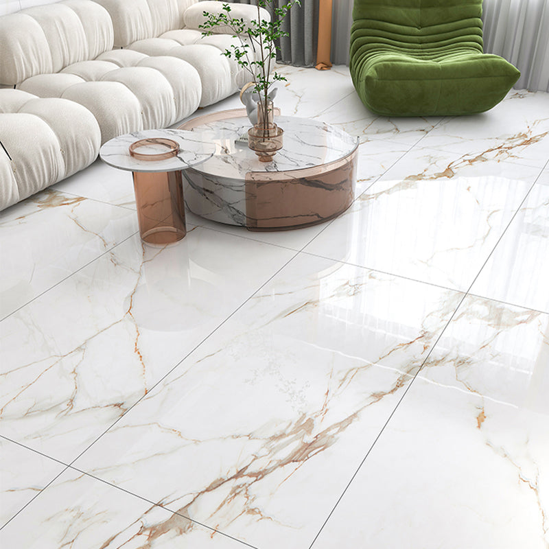 Modern Floor and Wall Tile Rectangular Gold Singular Tile for Living Room Clearhalo 'Floor Tiles & Wall Tiles' 'floor_tiles_wall_tiles' 'Flooring 'Home Improvement' 'home_improvement' 'home_improvement_floor_tiles_wall_tiles' Walls and Ceiling' 7392522