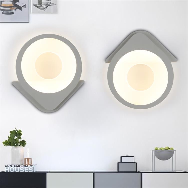 Acrylic Slim Panel Wall Light Eye-Caring Contemporary LED Wall Lamp in White for Dining Room Clearhalo 'Wall Lamps & Sconces' 'Wall Lights' Lighting' 73975