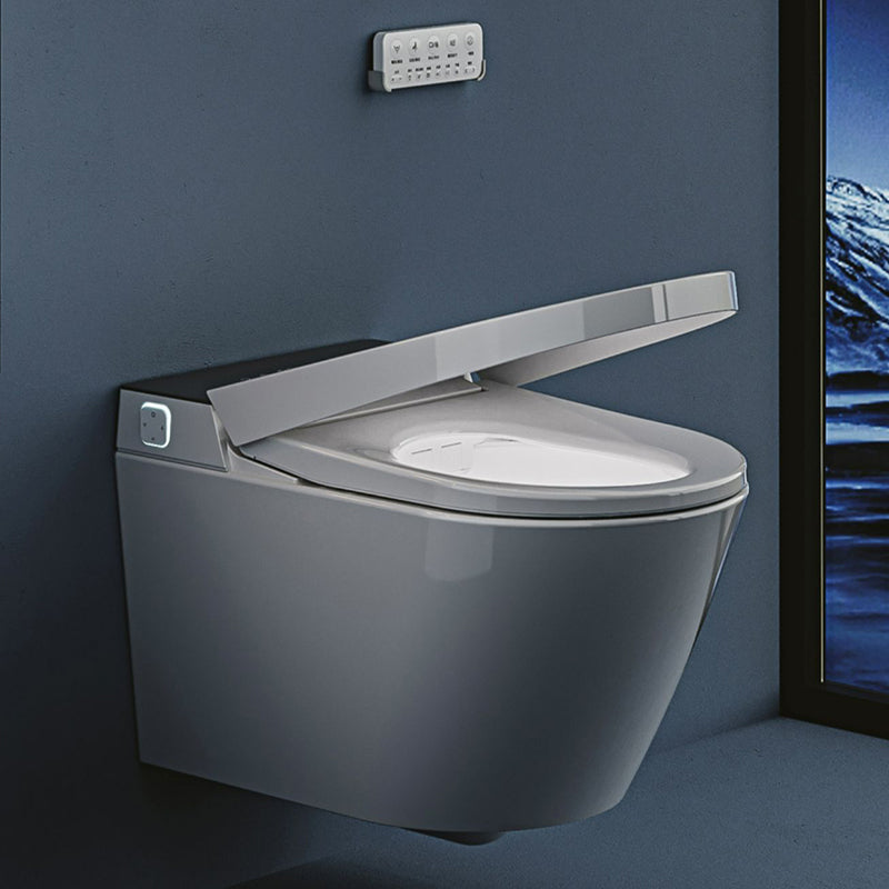 Vitreous China Bidets Bidets Toilet Temperature Control Elongated Seat Bidet in White Clearhalo 'Bathroom Remodel & Bathroom Fixtures' 'Bidets' 'Home Improvement' 'home_improvement' 'home_improvement_bidets' 'Toilets & Bidets' 7406305